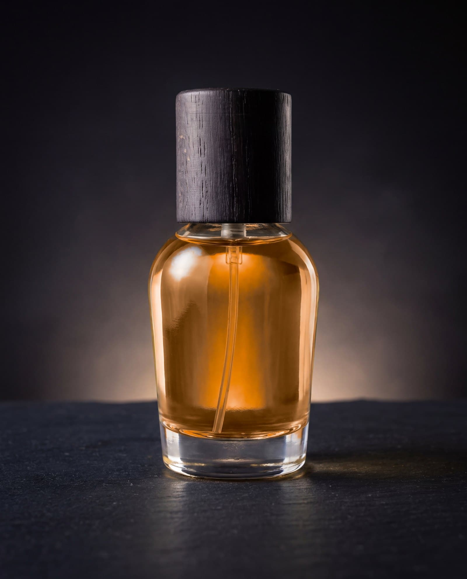 The Apothecary's Sandalwood, a 30 ml bottle with a dark wooden cap